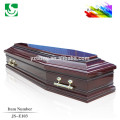 Exported high quality professional antique wooden coffin